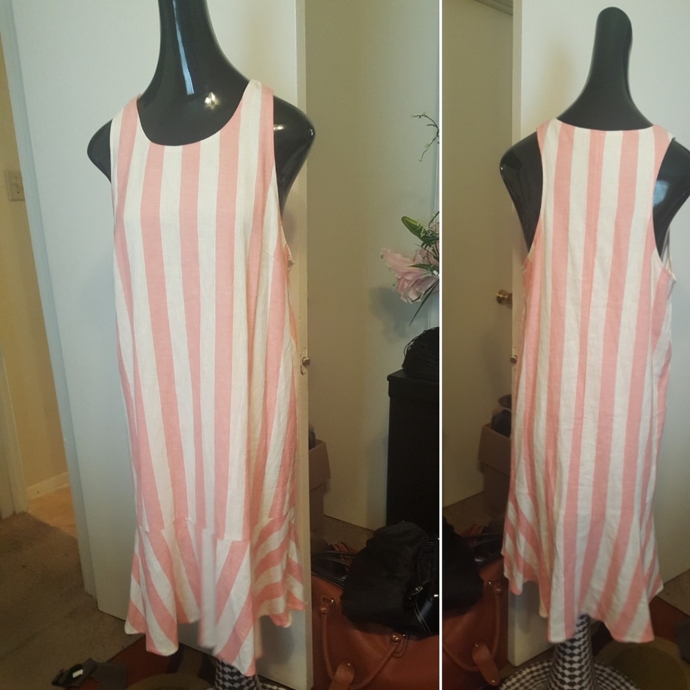 My Story stripe dress. ( Pre-owned)